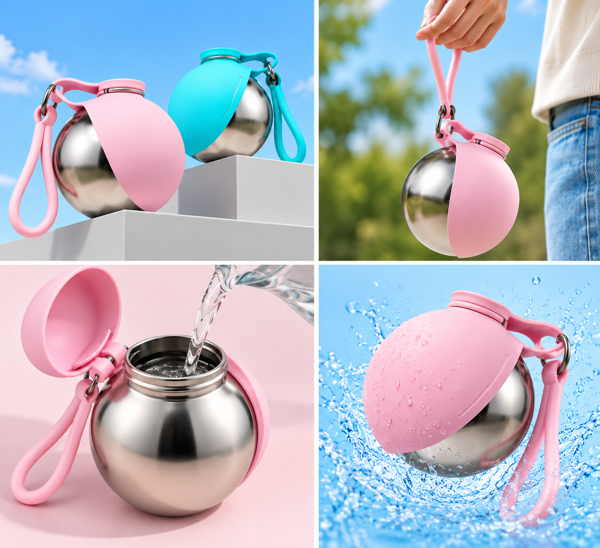 Portable Pet Water Bottle for Dogs & Cats – tryzentrova